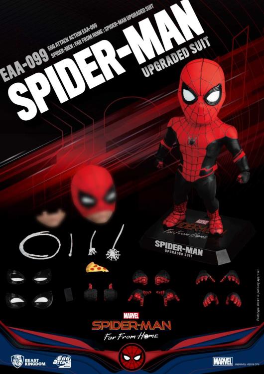 Spider-Man: Far From Home Egg Attack Action EAA-099 Spider-Man (Upgraded Suit) PX Previews Exclusive Gallery Image 11