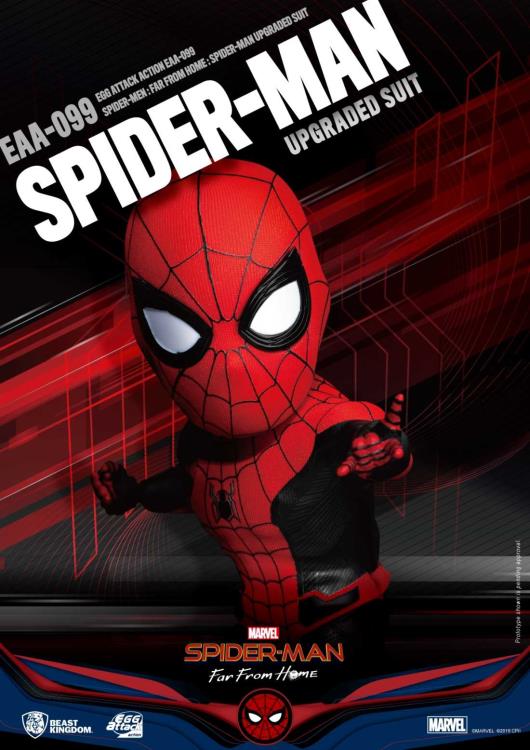 Spider-Man: Far From Home Egg Attack Action EAA-099 Spider-Man (Upgraded Suit) PX Previews Exclusive Gallery Image 10