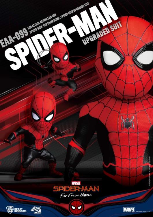 Spider-Man: Far From Home Egg Attack Action EAA-099 Spider-Man (Upgraded Suit) PX Previews Exclusive Gallery Image 12