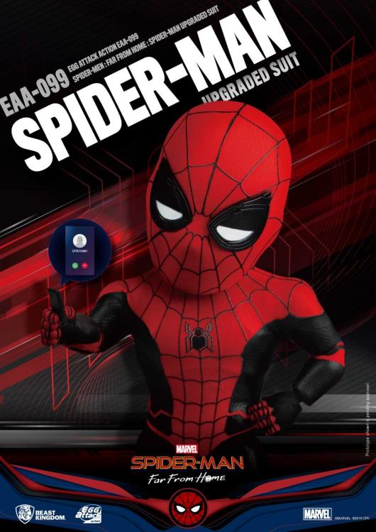 Spider-Man: Far From Home Egg Attack Action EAA-099 Spider-Man (Upgraded Suit) PX Previews Exclusive Gallery Image 9