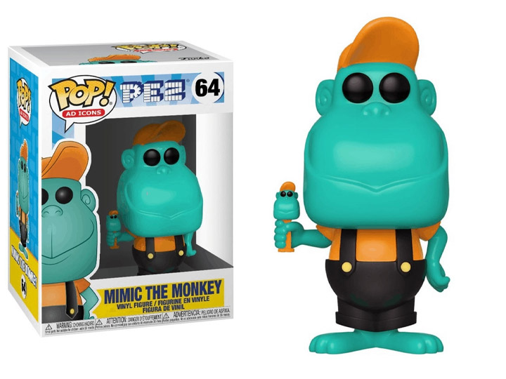 PEZ Pop! Ad Icons #64 Mimic the Monkey Gallery Image 1