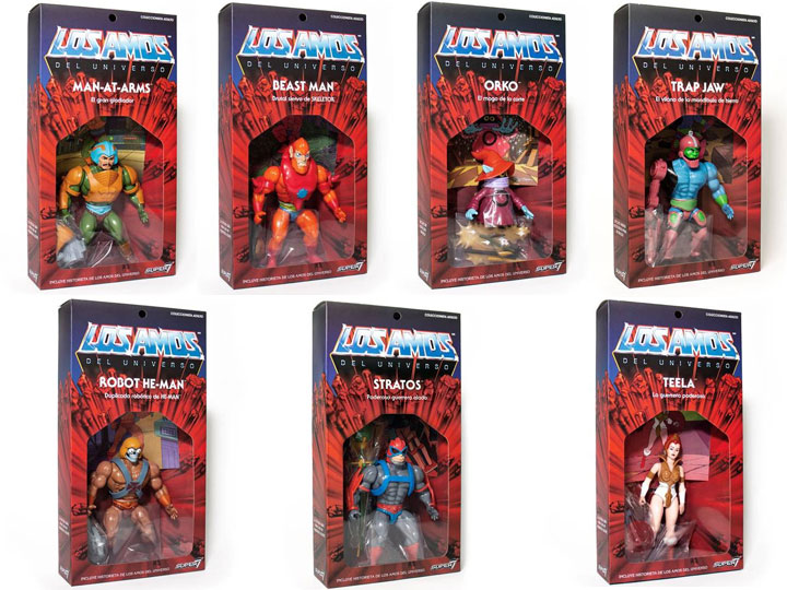 Masters of the Universe Vintage (Los Amos) Set of 7 Exclusive Figures Gallery Image 1