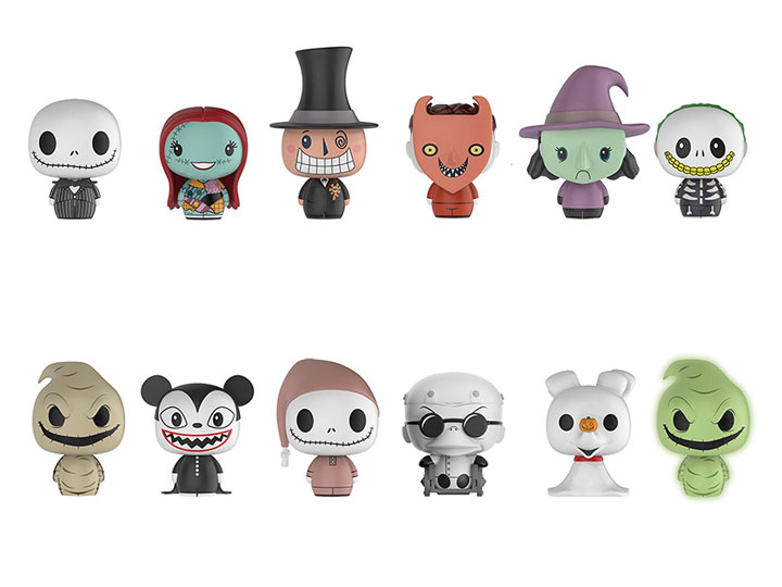 The Nightmare Before Christmas Pint Size Heroes Exclusive (A) Box of 24 Figures Gallery Image 3