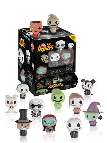 The Nightmare Before Christmas Pint Size Heroes Exclusive (A) Box of 24 Figures Gallery Image 2