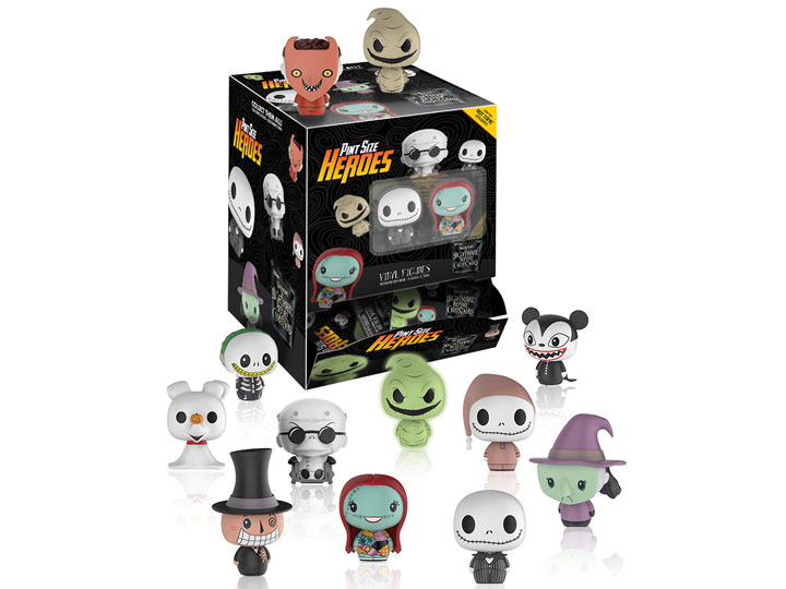 The Nightmare Before Christmas Pint Size Heroes Exclusive (A) Box of 24 Figures Gallery Image 1
