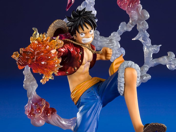 One Piece FiguartsZERO Monkey D. Luffy (Battle Ver. Gomu Gomu no Red Hawk) Tokyo Limited Exclusive Gallery Image 1