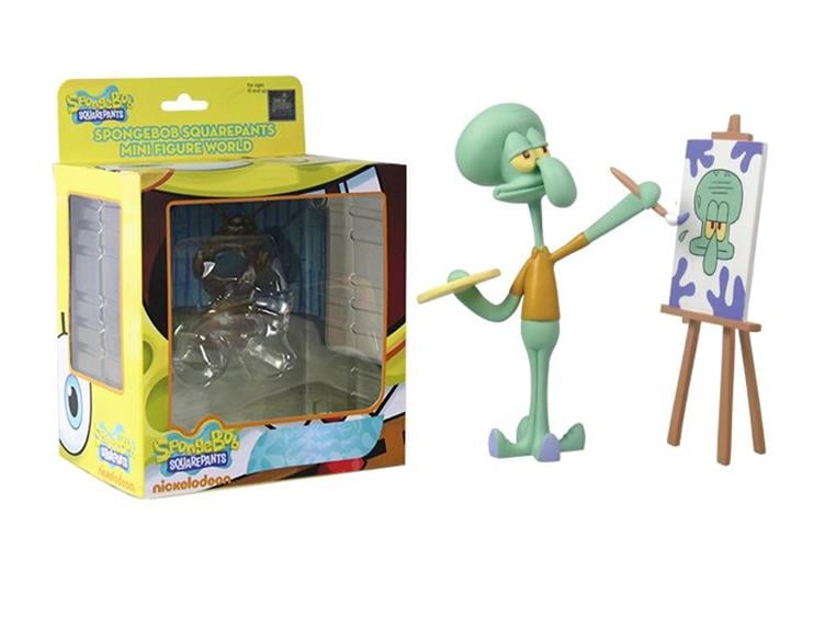 SpongeBob SquarePants Mini Figure World Wave 04 - Squidward Painting Gallery Image 1