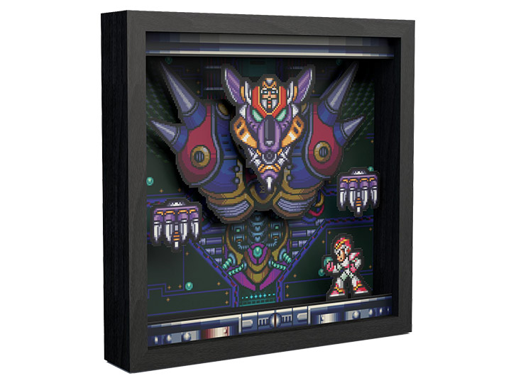 Mega Man Boss Fight Pixel Frame (6x6) Gallery Image 1