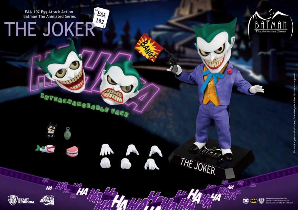 Batman: The Animated Series Egg Attack Action EAA-102 Joker PX Previews Exclusive Gallery Image 15