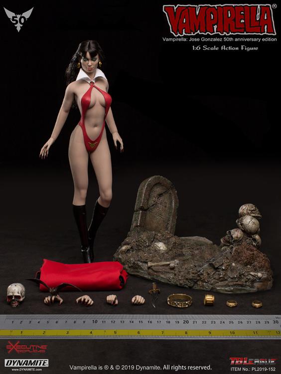 Vampirella (Jose Gonzalez 50th Anniversary Edition) 1/6 Scale Figure Gallery Image 12
