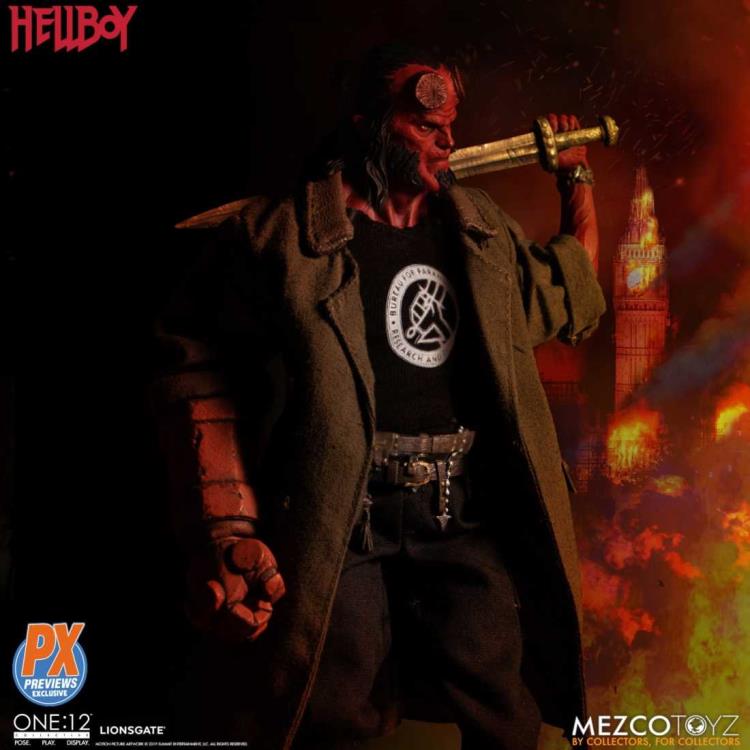 Hellboy (2019) One:12 Collective Hellboy (Anung un Rama Edition) PX Previews Exclusive Gallery Image 7