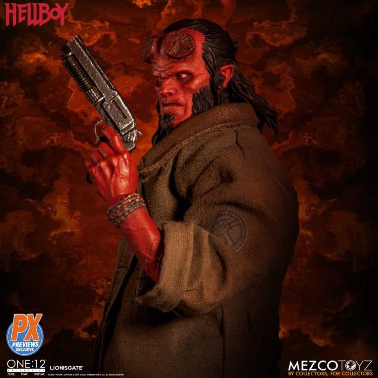 Hellboy (2019) One:12 Collective Hellboy (Anung un Rama Edition) PX Previews Exclusive Gallery Image 5