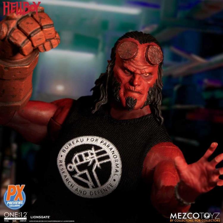 Hellboy (2019) One:12 Collective Hellboy (Anung un Rama Edition) PX Previews Exclusive Gallery Image 6