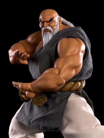 Street Fighter Gouken 1/4 Scale Statue Gallery Image 2