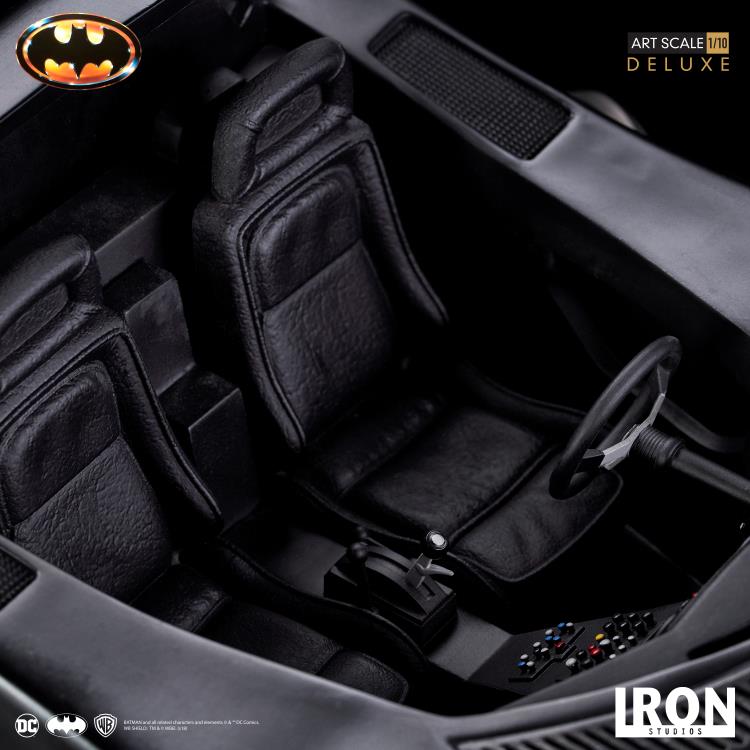 Batman (1989) Batman & Batmobile 1/10 Deluxe Art Scale Limited Edition Statue Gallery Image 13