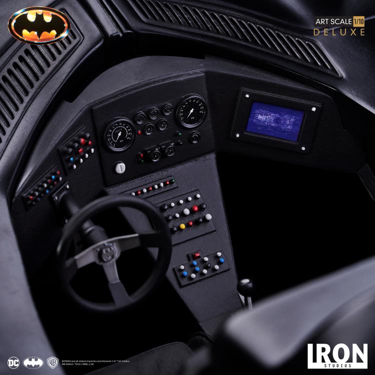 Batman (1989) Batman & Batmobile 1/10 Deluxe Art Scale Limited Edition Statue Gallery Image 14