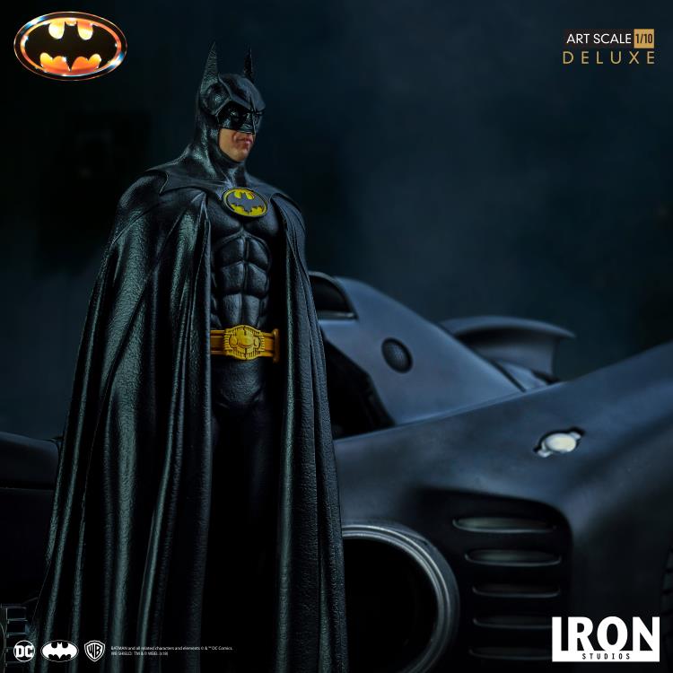 Batman (1989) Batman & Batmobile 1/10 Deluxe Art Scale Limited Edition Statue Gallery Image 11