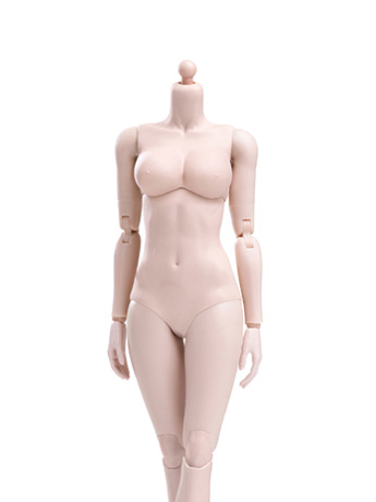 Super-Flexible Female 1/6 Scale Pale Large Bust Body (ST92004C) Gallery Image 2