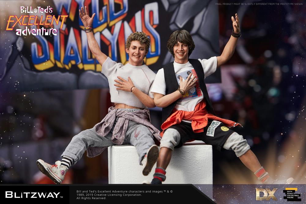 Bill & Ted's Excellent Adventure Bill & Ted 1/6 Scale Figure Two-Pack Gallery Image 3