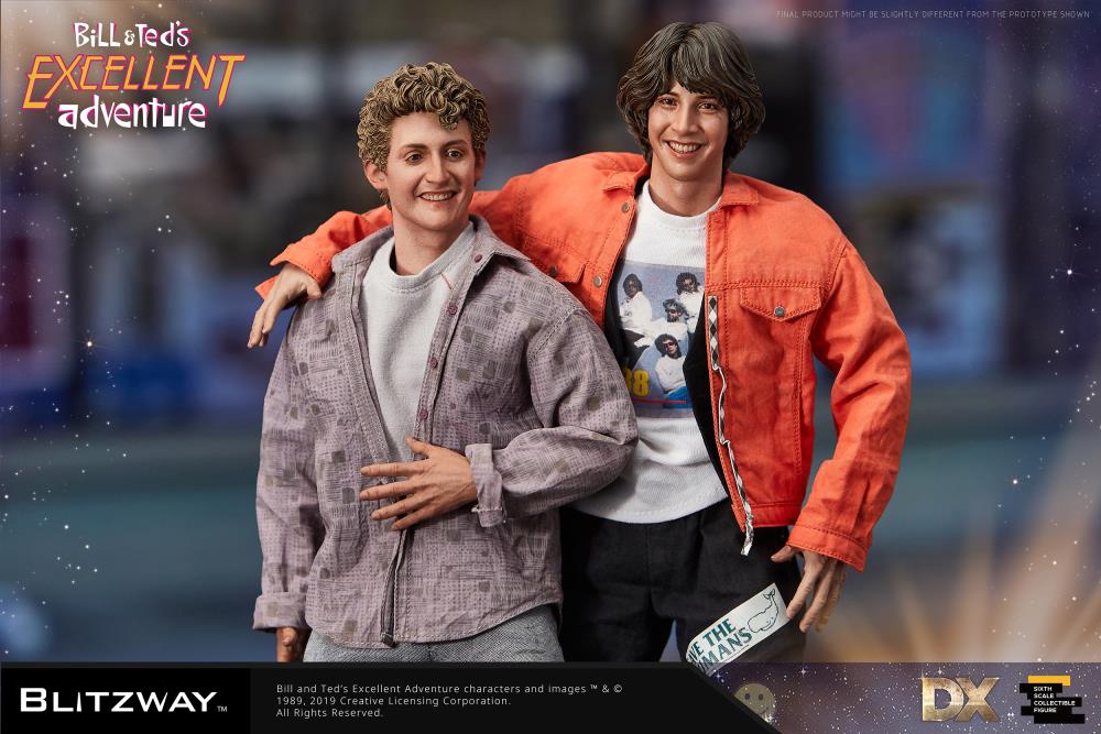 Bill & Ted's Excellent Adventure Bill & Ted 1/6 Scale Figure Two-Pack Gallery Image 6