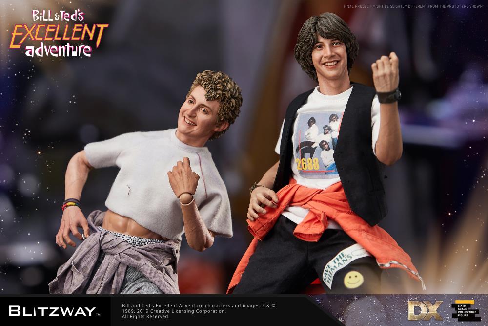 Bill & Ted's Excellent Adventure Bill & Ted 1/6 Scale Figure Two-Pack Gallery Image 4