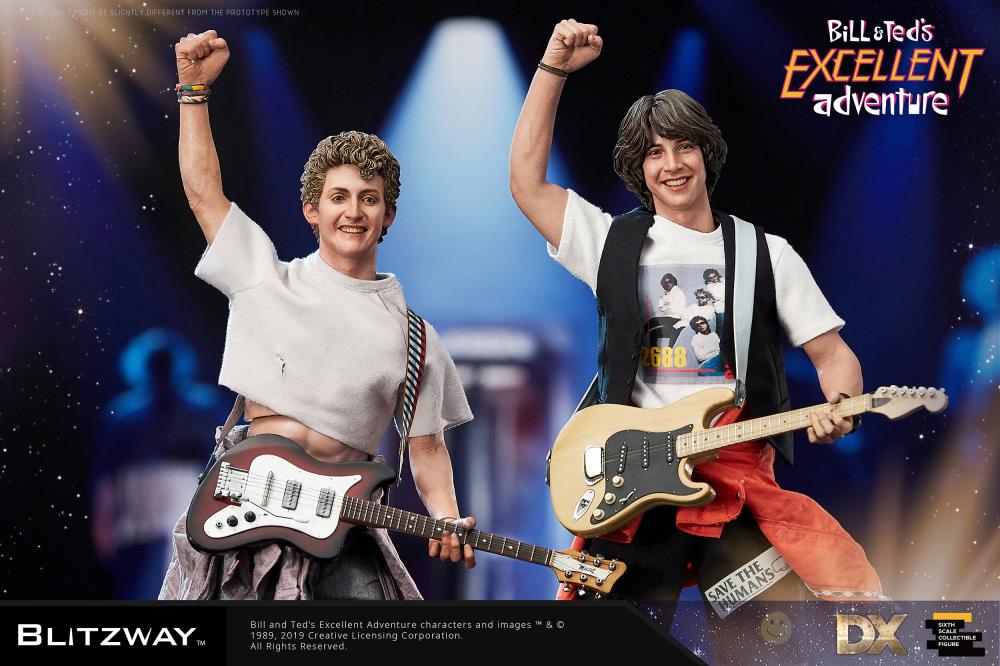 Bill & Ted's Excellent Adventure Bill & Ted 1/6 Scale Figure Two-Pack Gallery Image 5