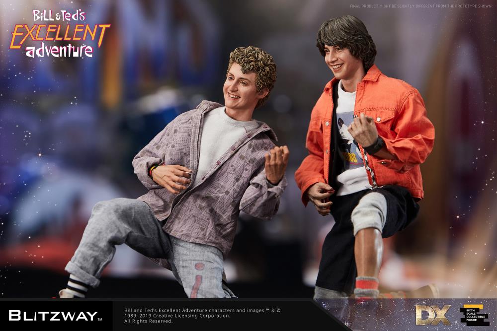 Bill & Ted's Excellent Adventure Bill & Ted 1/6 Scale Figure Two-Pack Gallery Image 8