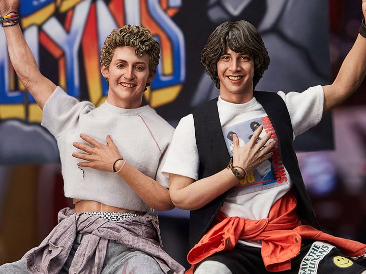 Bill & Ted's Excellent Adventure Bill & Ted 1/6 Scale Figure Two-Pack Gallery Image 1