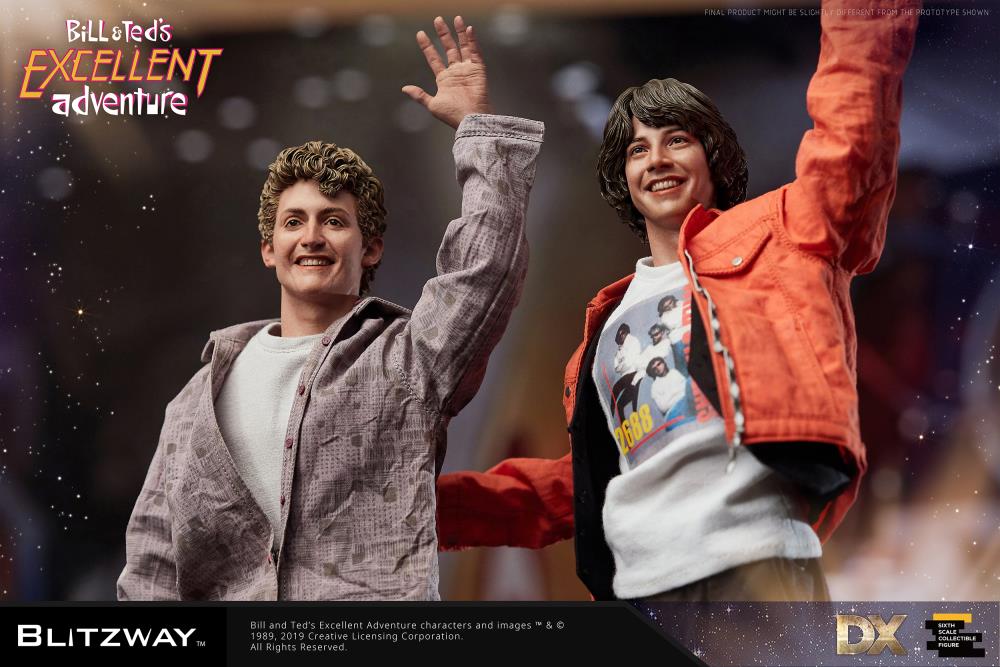 Bill & Ted's Excellent Adventure Bill & Ted 1/6 Scale Figure Two-Pack Gallery Image 7