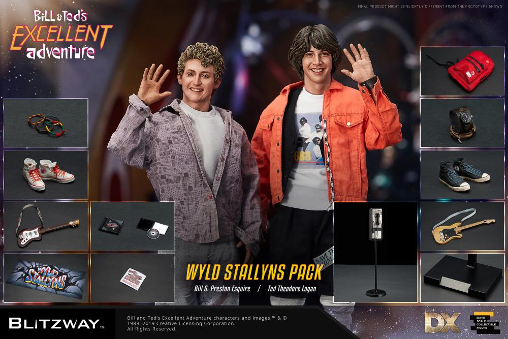 Bill & Ted's Excellent Adventure Bill & Ted 1/6 Scale Figure Two-Pack Gallery Image 20