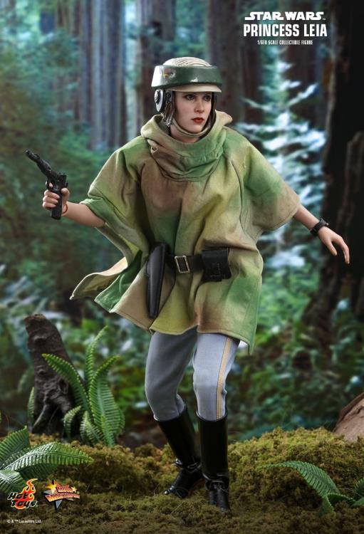 Star Wars: Return of the Jedi MMS551 Princess Leia & Wicket 1/6 Scale Collectible Figure Two-Pack Gallery Image 13