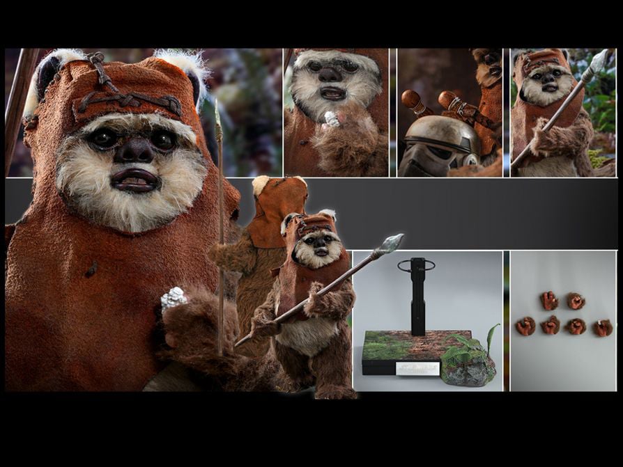 Star Wars: Return of the Jedi MMS550 Wicket 1/6 Scale Collectible Figure Gallery Image 14