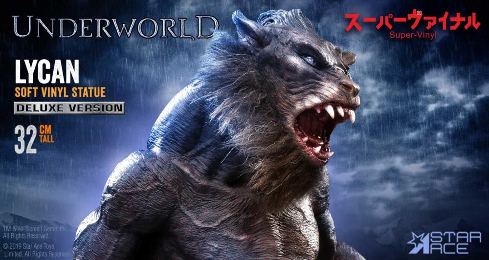 Underworld Evolution Lycan Deluxe Soft Vinyl Statue Gallery Image 9