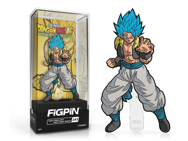 Dragon Ball Super: Broly FiGPiN #243 Super Saiyan God Super Saiyan Gogeta (Chase) Gallery Image 1