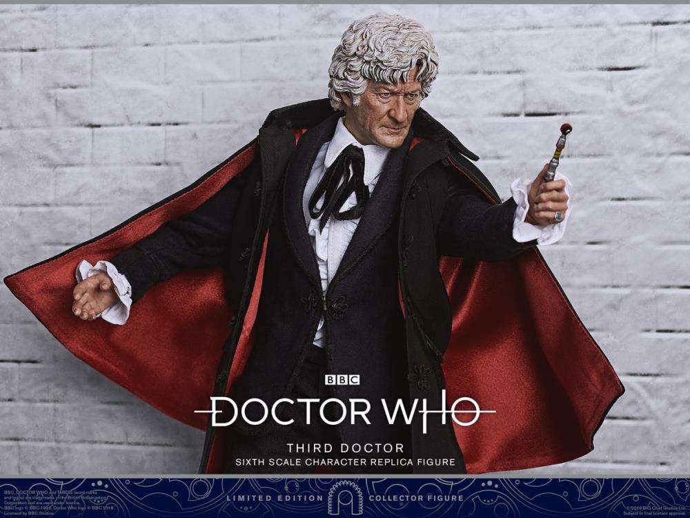 Doctor Who Third Doctor 1/6 Scale Limited Edition Figure