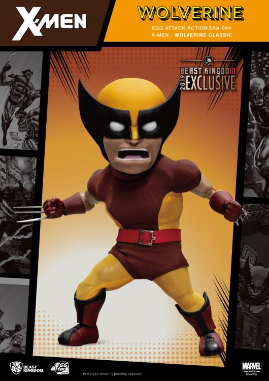 X-Men Egg Attack Action EAA-084 Wolverine Limited Edition SDCC