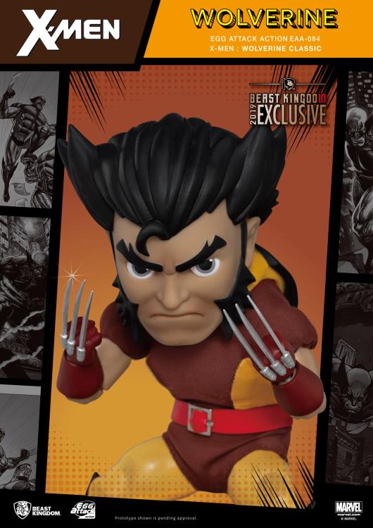X-Men Egg Attack Action EAA-084 Wolverine Limited Edition SDCC