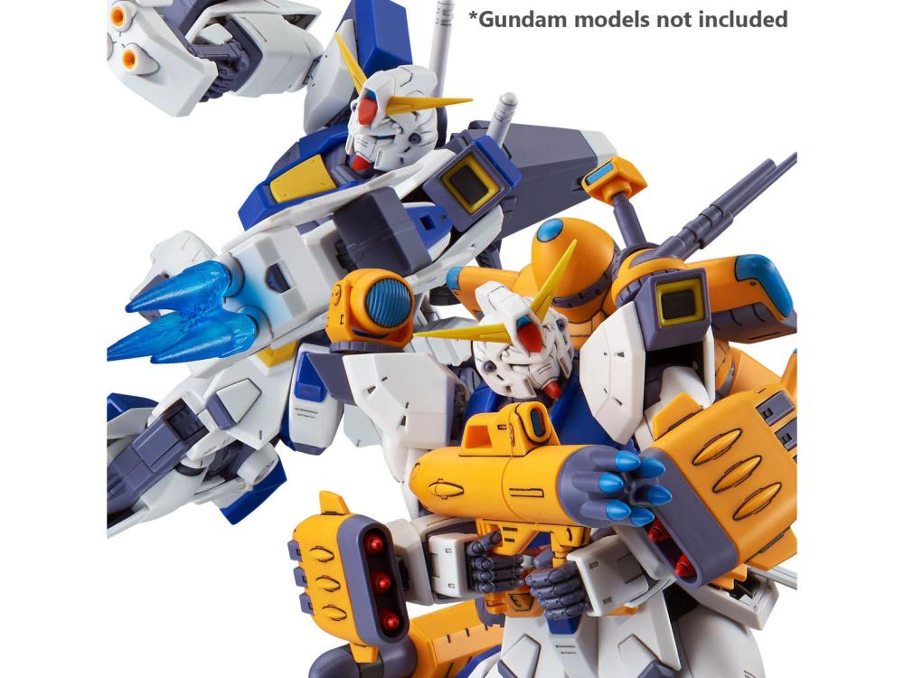 Mobile Suit Gundam F90 MG Gundam F90 Mission Pack F & M-Type Exclusive 1/100 Scale Model Kit Gallery Image 9