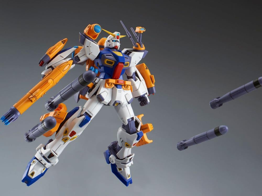 Mobile Suit Gundam F90 MG Gundam F90 Mission Pack F & M-Type Exclusive 1/100 Scale Model Kit Gallery Image 8