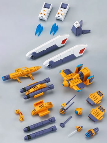 Mobile Suit Gundam F90 MG Gundam F90 Mission Pack F & M-Type Exclusive 1/100 Scale Model Kit Gallery Image 2