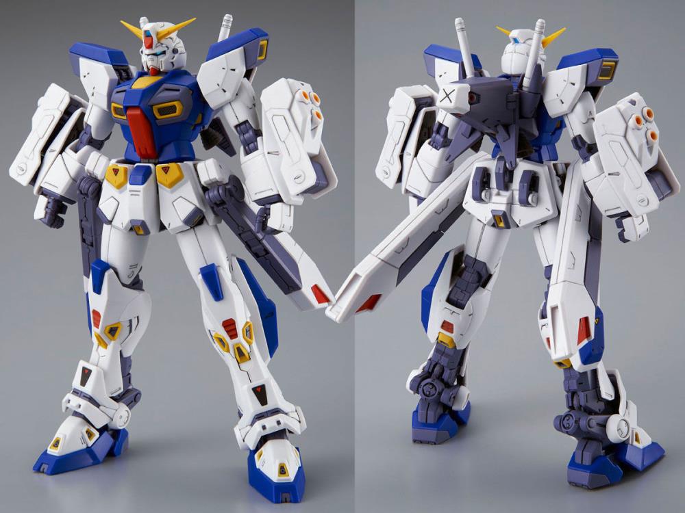 Mobile Suit Gundam F90 MG Gundam F90 Mission Pack F & M-Type Exclusive 1/100 Scale Model Kit Gallery Image 3