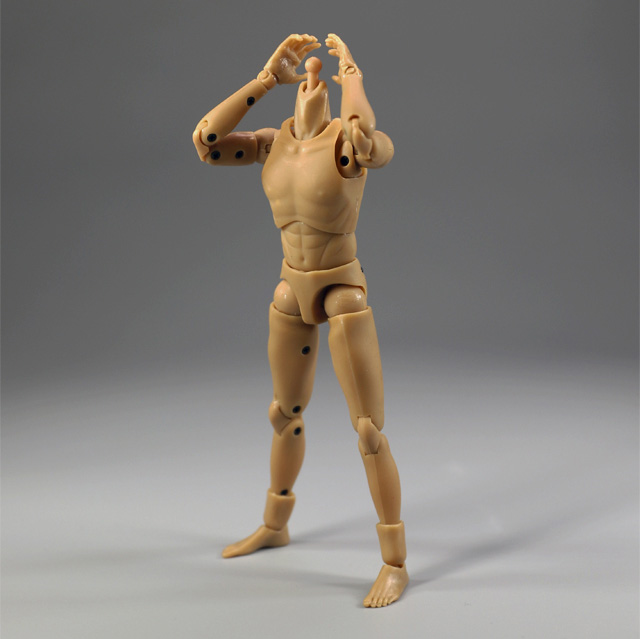 Standard Male 1.0 Narrow Shoulder 1/12 Scale Body Gallery Image 3