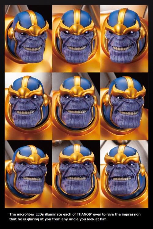 Marvel Thanos On Space Throne Fine Art Statue Gallery Image 13