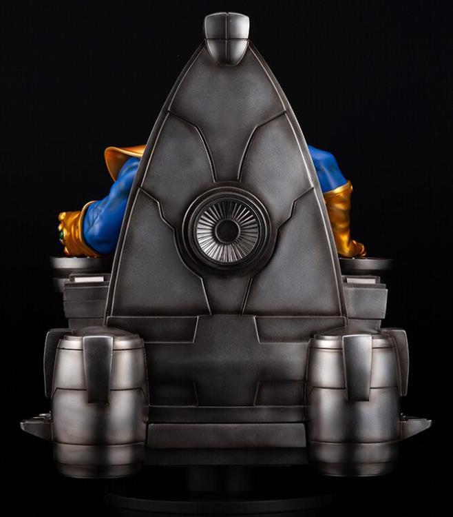 Marvel Thanos On Space Throne Fine Art Statue Gallery Image 8