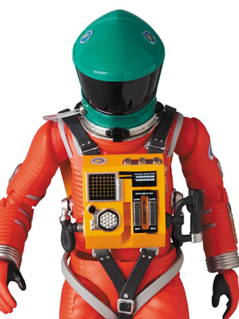2001: A Space Odyssey MAFEX No.110 Space Suit (Orange Suit Ver.) Action Figure Gallery Image 2