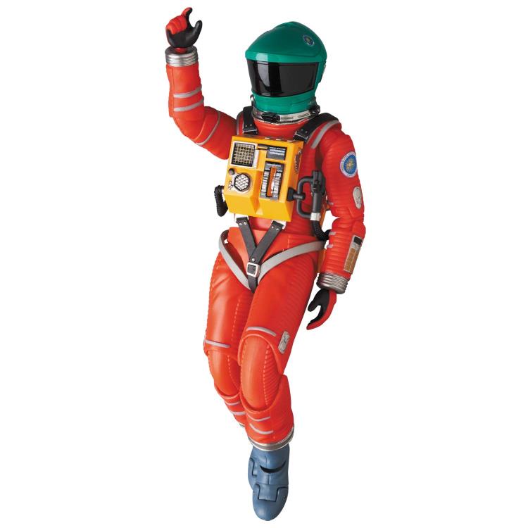 2001: A Space Odyssey MAFEX No.110 Space Suit (Orange Suit Ver.) Action Figure Gallery Image 6