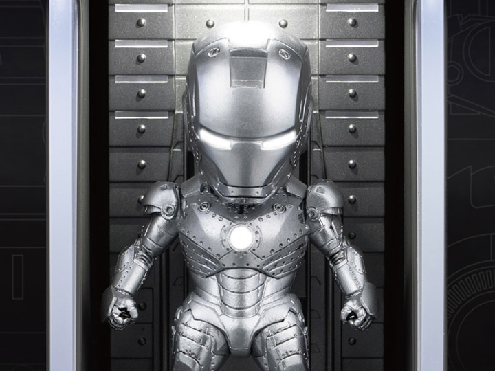 Iron Man 3 Mini Egg Attack MEA-015 Iron Man Mark II With Hall of Armor PX Previews Exclusive Gallery Image 1