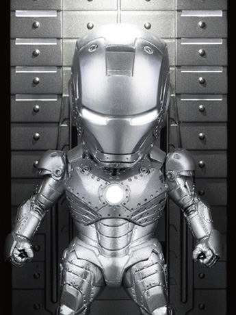 Iron Man 3 Mini Egg Attack MEA-015 Iron Man Mark II With Hall of Armor PX Previews Exclusive Gallery Image 2