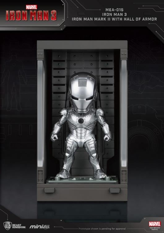 Iron Man 3 Mini Egg Attack MEA-015 Iron Man Mark II With Hall of Armor PX Previews Exclusive Gallery Image 5