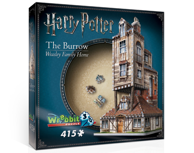 Harry Potter The Burrow 3D 415-Piece Puzzle Gallery Image 5